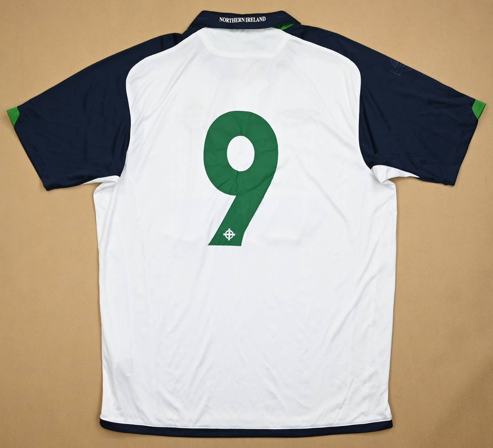 2009-10 NORTHERN IRELAND #9 SHIRT L