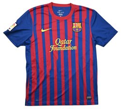 2011-12 FC BARCELONA SHIRT M