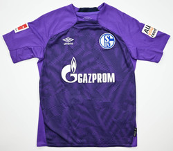 2018-19 FC SCHALKE 04 *FAHRMANN* GK KOSZULKA L. BOYS 