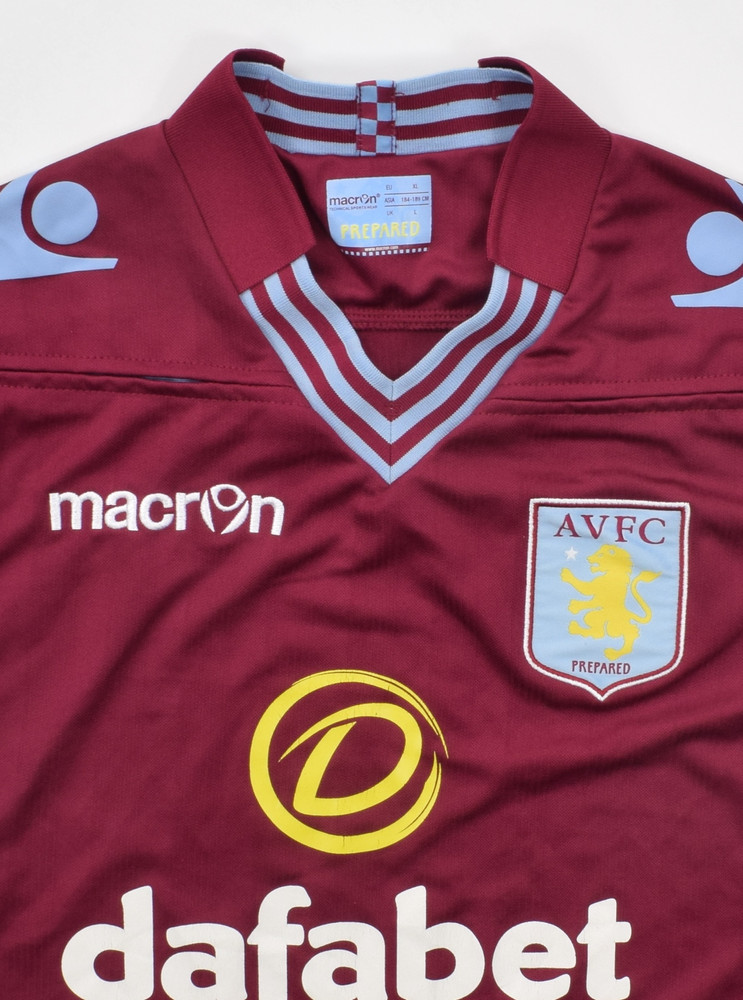 2013-14 ASTON VILLA SHIRT XL