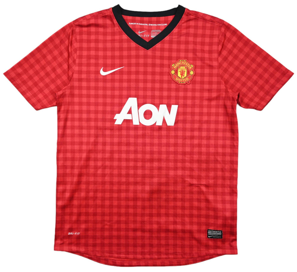 2012-13 MANCHESTER UNITED *CHICHARITO* SHIRT XL. BOYS
