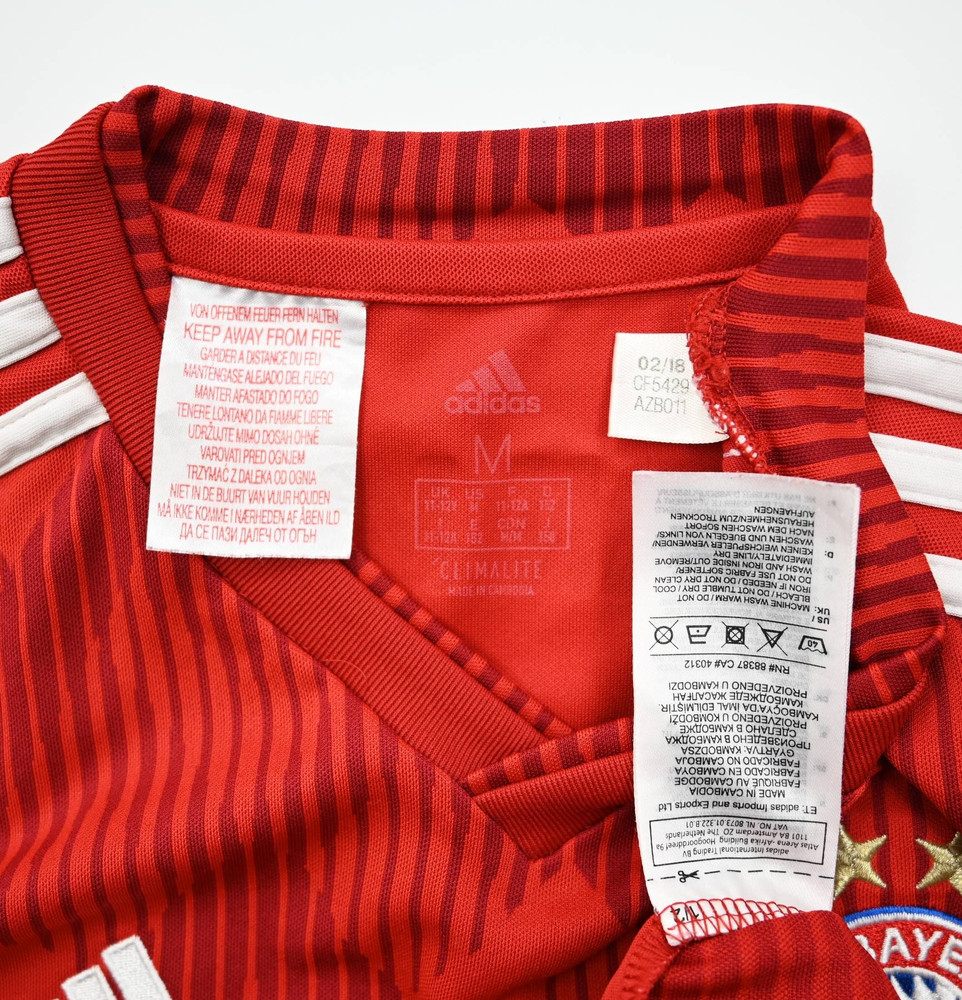 2018-19 BAYERN MUNCHEN *MULLER* SHIRT M. BOYS