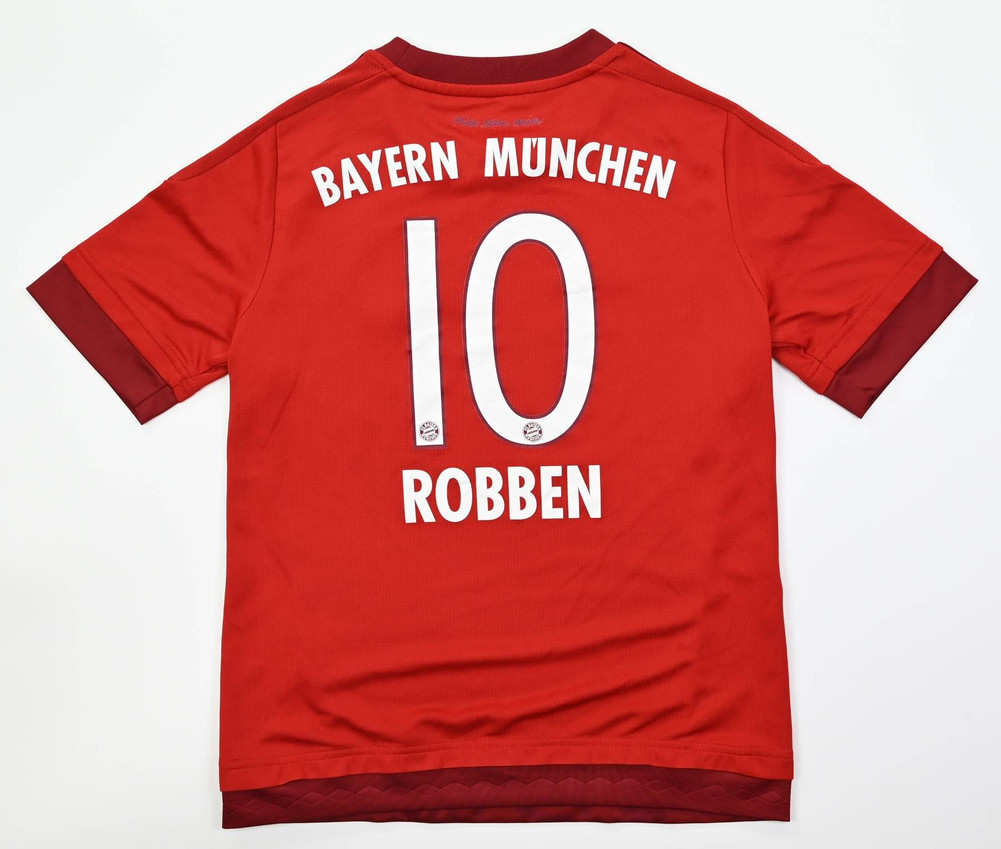 2015-16 BAYERN MUNCHEN *ROBBEN* SHIRT M. BOYS 