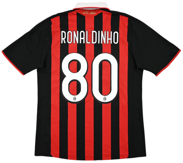 2009-10 AC MILAN *RONALDINHO* KOSZULKA M