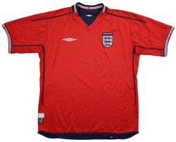 2002-04 ENGLAND SHIRT L