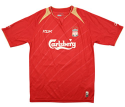 2005-06 LIVERPOOL *GERRARD* SHIRT M/L