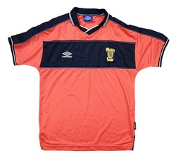 1999-00 SCOTLAND SHIRT L