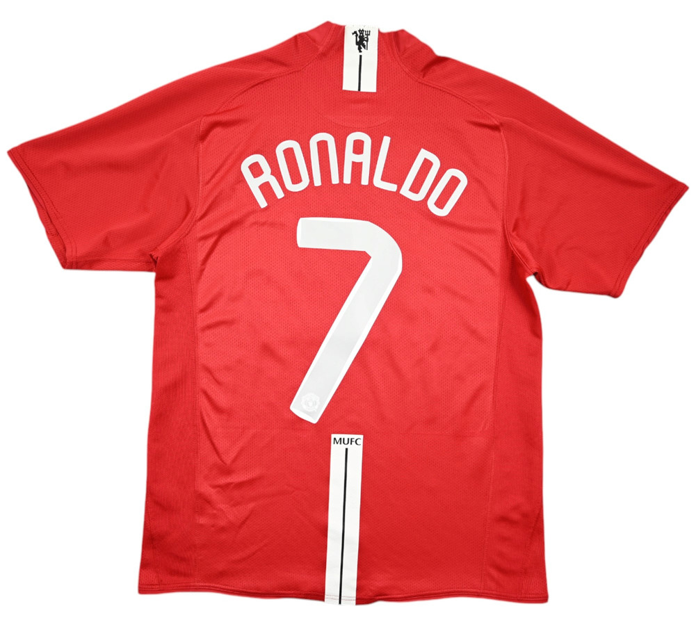 2007-09 MANCHESTER UNITED *RONALDO* KOSZULKA M