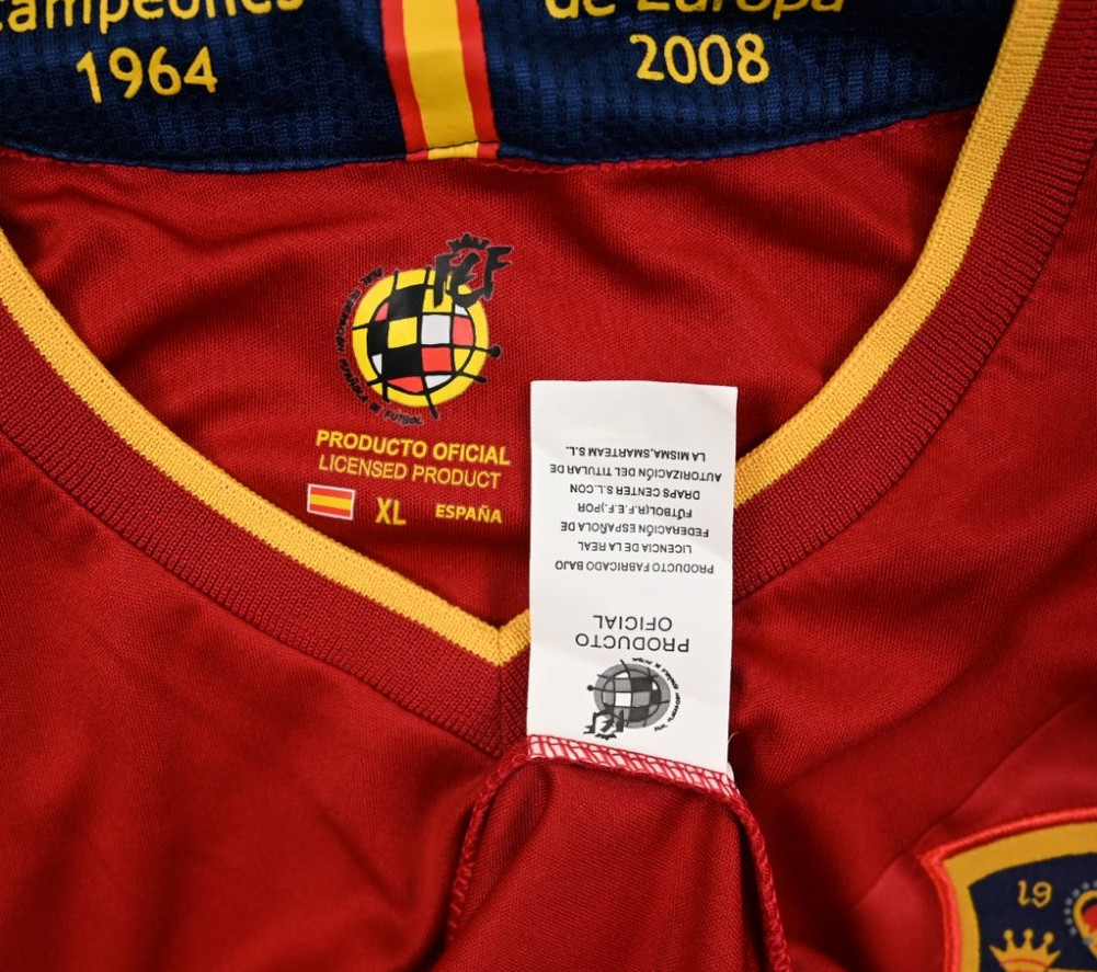 2011-12 SPAIN SHIRT XL