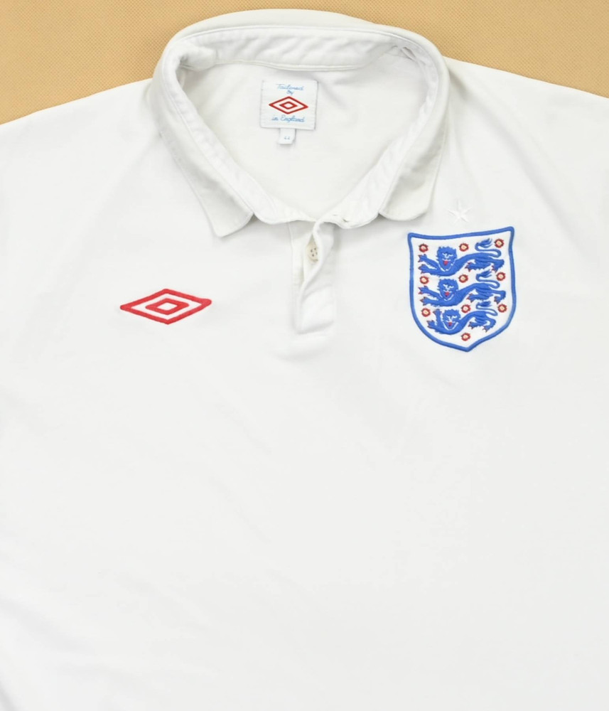 2010-11 ENGLAND SHIRT L