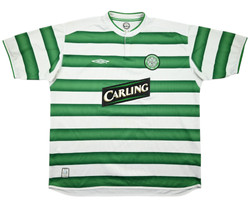 2003-04 CELTIC GLASGOW SHIRT XXL