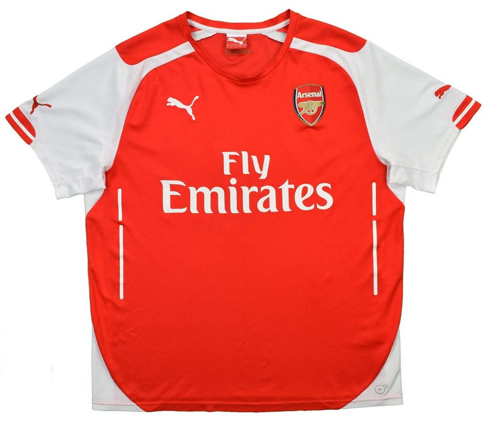 2014-15 ARSENAL LONDON SHIRT M