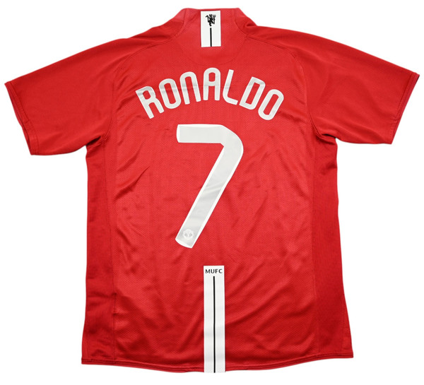 2007-09 MANCHESTER UNITED *RONALDO* KOSZULKA M