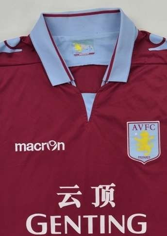 2012-13 ASTON VILLA LONGSLEEVE KOSZULKA XXL