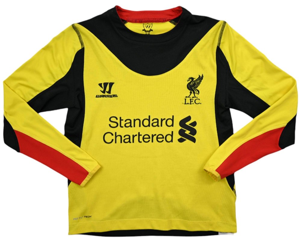 2012-13 LIVERPOOL LONGSLEEVE SHIRT S. BOYS