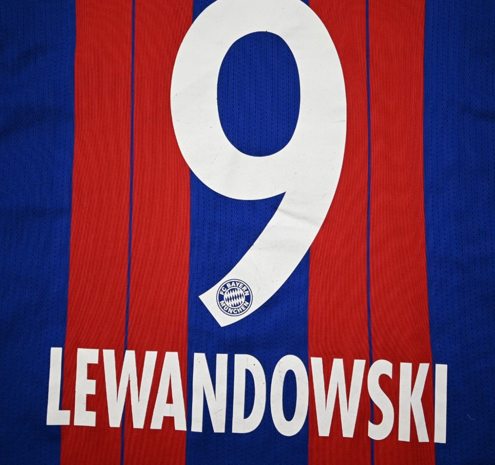 2014-15 BAYERN MUNCHEN *LEWANDOWSKI* KOSZULKA XL. BOYS