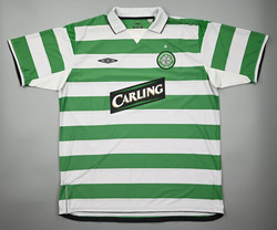 2004-05 CELTIC GLASGOW SHIRT XL