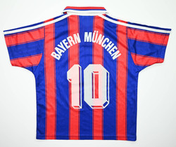 1995-97 BAYERN MUNCHEN #10 SHIRT XS. BOYS