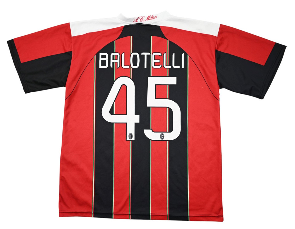 2012-13 AC MILAN *BALOTELLI* SHIRT L