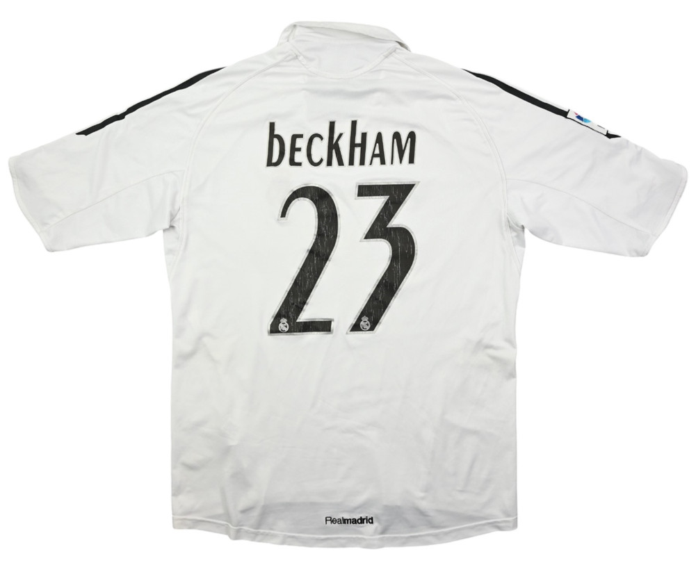 2005-06 REAL MADRID *BECKHAM* KOSZULKA XL