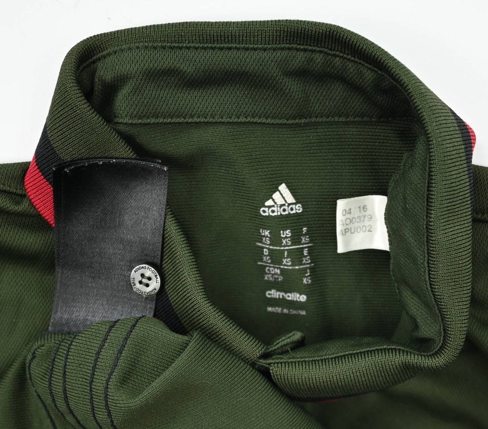 2016-17 AC MILAN SHIRT XS