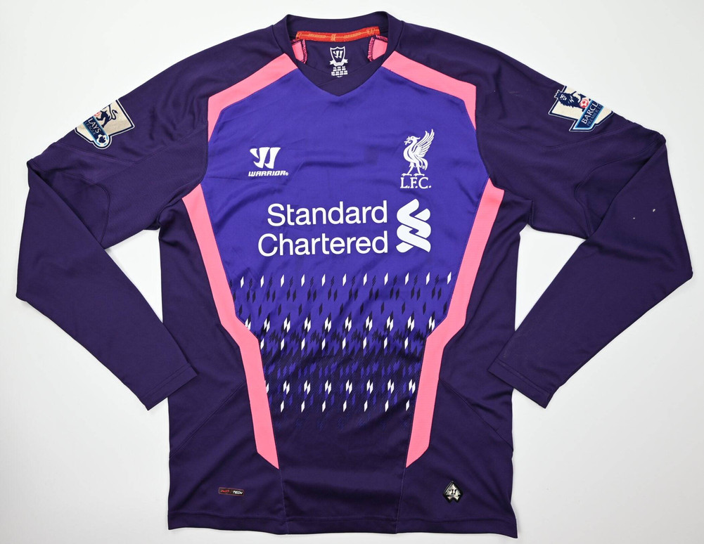 2013-14 LIVERPOOL *MIGNOLET* GK LONGSLEEVE XL. BOYS