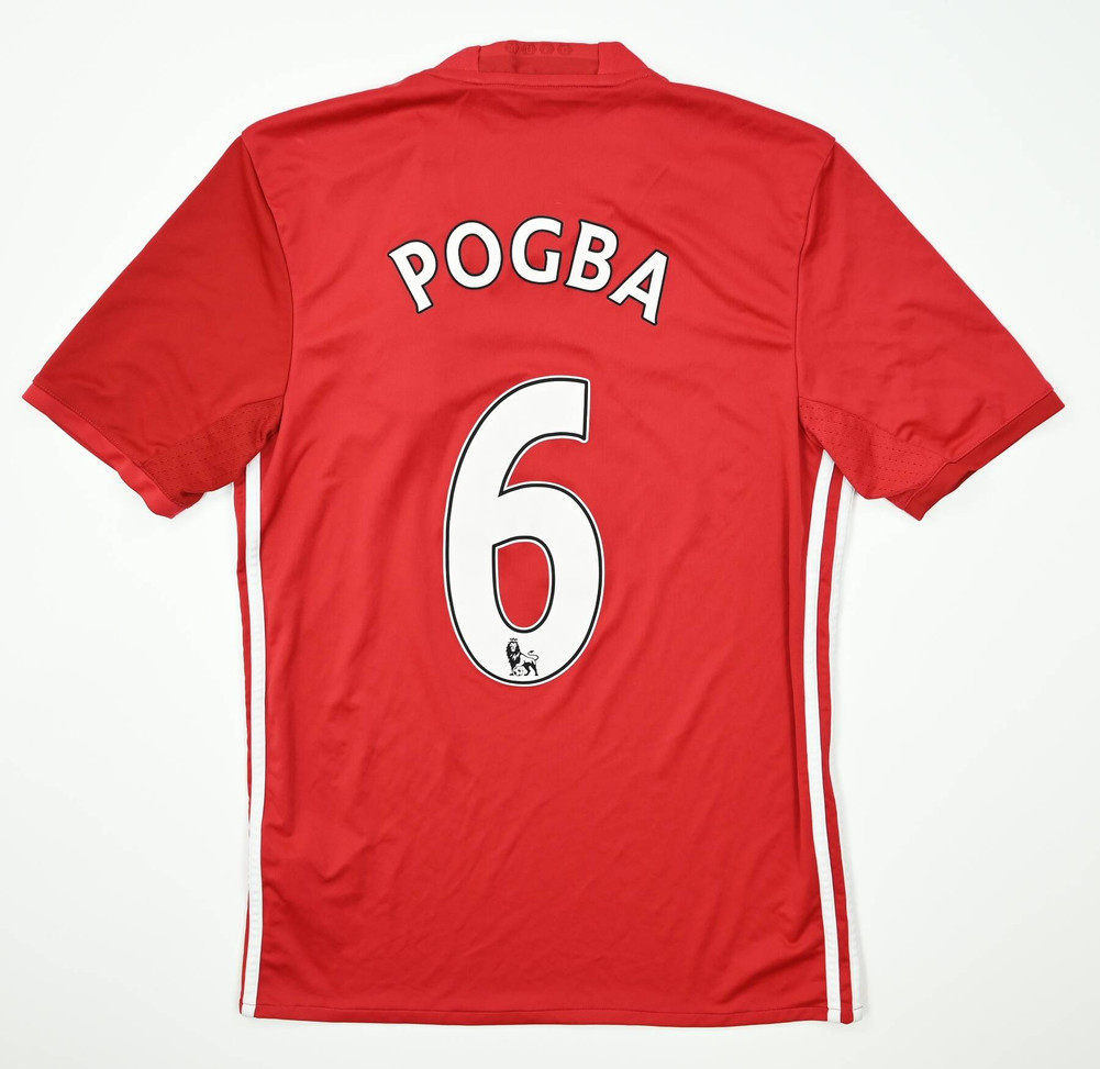 2016-17 MANCHESTER UNITED *POGBA* SHIRT S