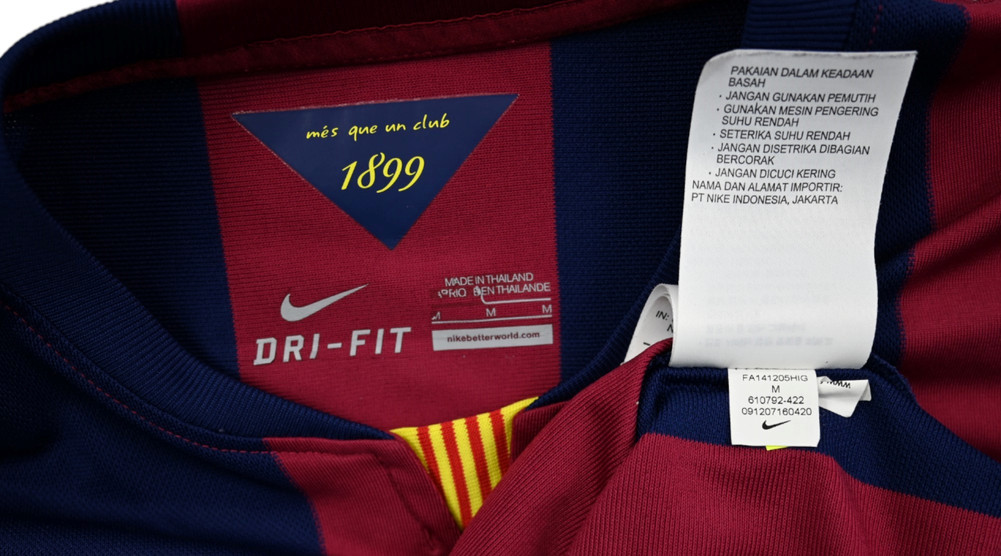 2014-15 BARCELONA *MESSI* KOSZULKA M. BOYS