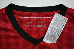 2012-13 MANCHESTER UNITED *SCHOLES* SHIRT M