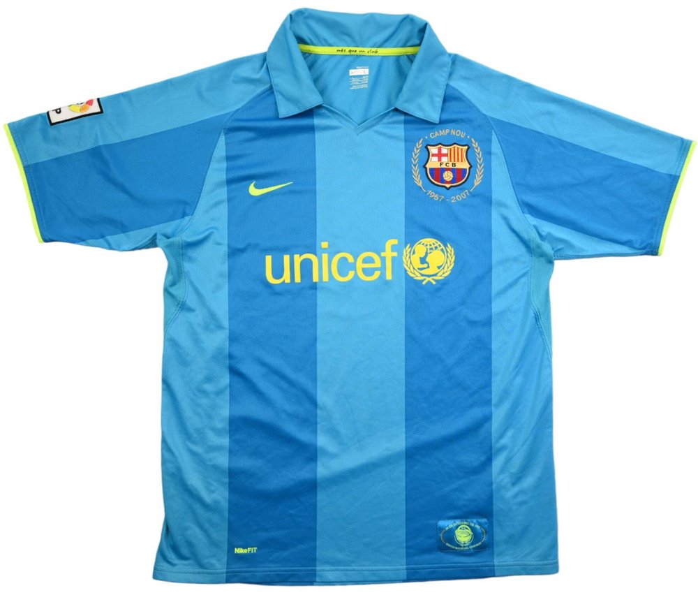 2007-09 FC BARCELONA SHIRT L