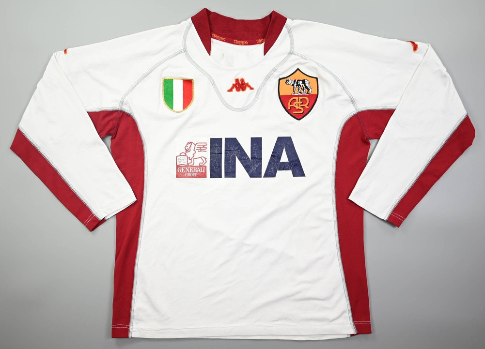 2001-02 AS ROMA *CAFU* LONGSLEEVE S