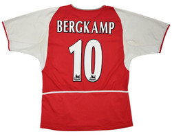 2002-04 ARSENAL *BERGKAMP* SHIRT M