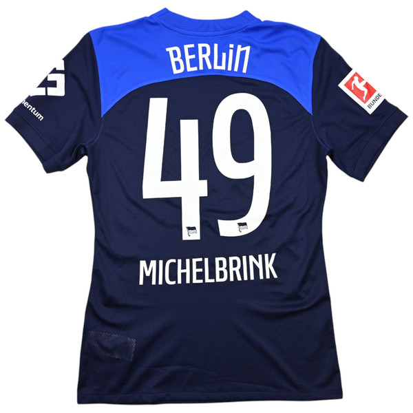 2021-22 HERTHA BERLIN *MICHELBRINK* MATCH PREPARED SHIRT M