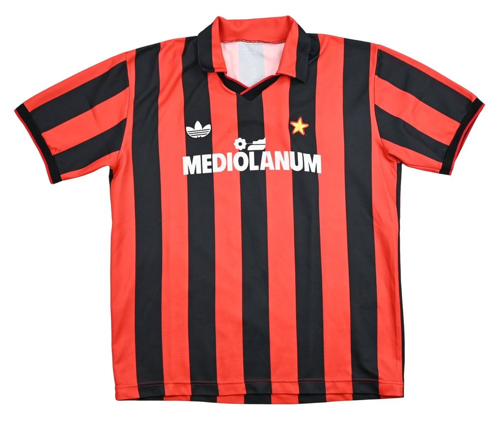 1990-91 AC MILAN SHIRT L