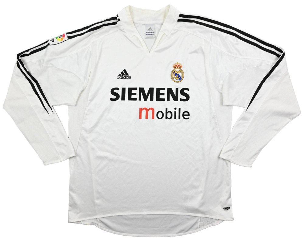 2004-05 REAL MADRID LONGSLEEVE L