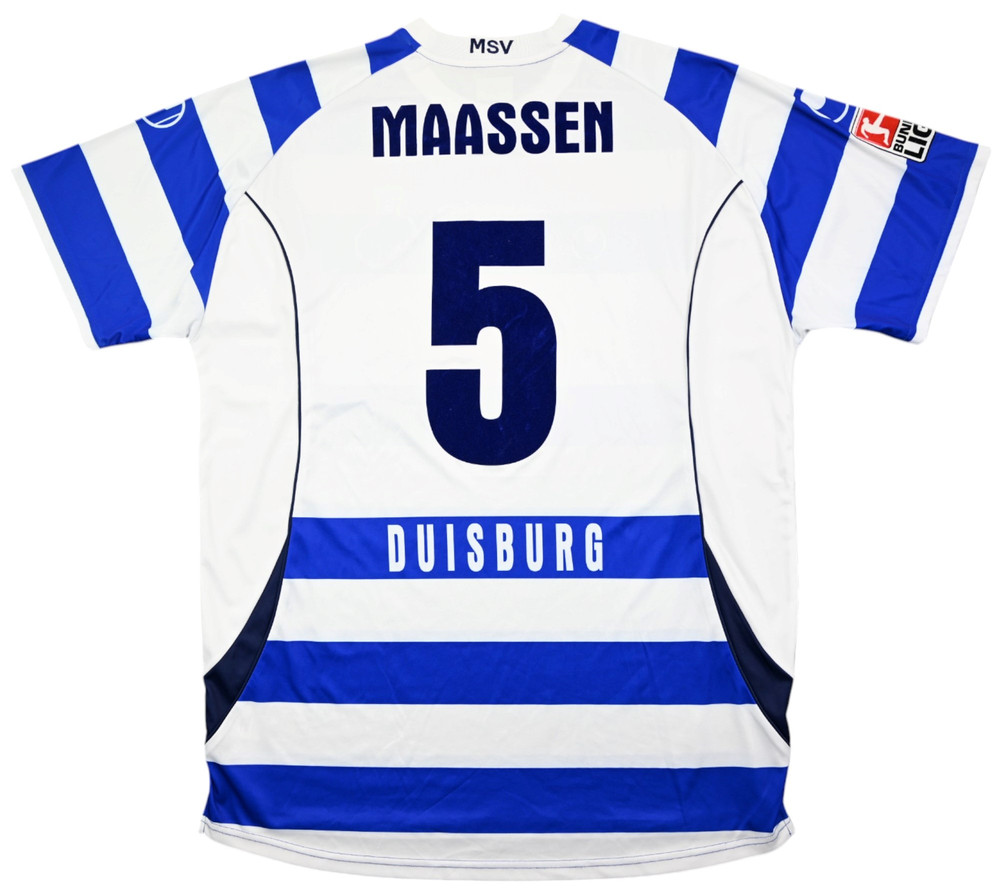 2009-10 DUISBURG *MAASSEN* SHIRT 3XL