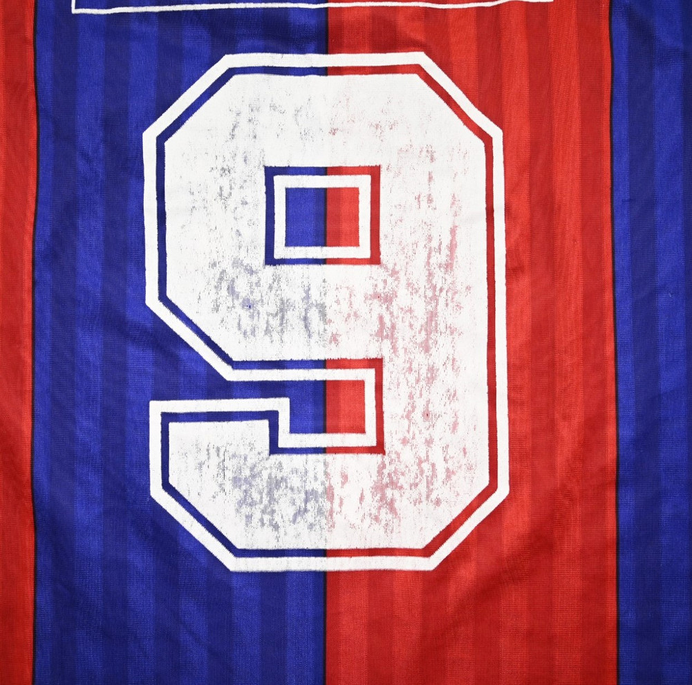 1992-95 BARCELONA *LAUDRUP* SHIRT S