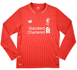 2015-16 LIVERPOOL *COUTINHO* LONGLSEEVE SHIRT L. BOYS