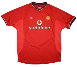 2000-02 MANCHESTER UNITED SHIRT XL