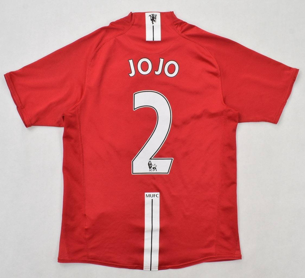 2007-09 MANCHESTER UNITED *JOJO* KOSZULKA S
