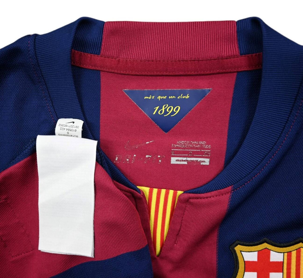 2014-15 FC BARCELONA SHIRT S