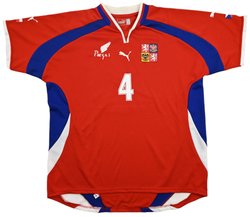 2000-02 CZECH REPUBLIC *NEDVED* SHIRT XL