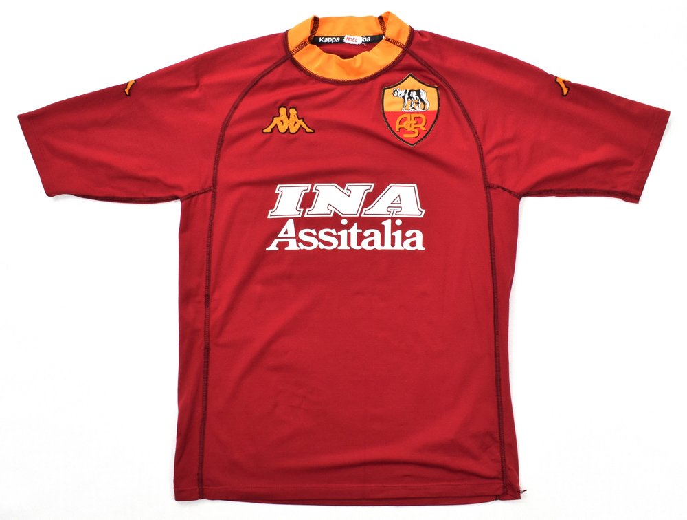 2000-01 AS ROMA *MONTELLA* SHIRT XL