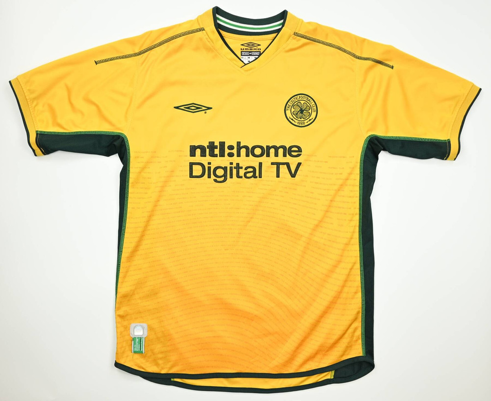 2002-03 CELTIC GLASGOW SHIRT M