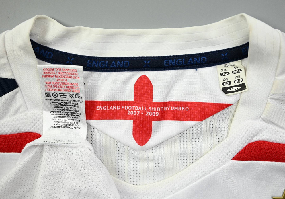 2007-09 ENGLAND *GERRARD* KOSZULKA XXL