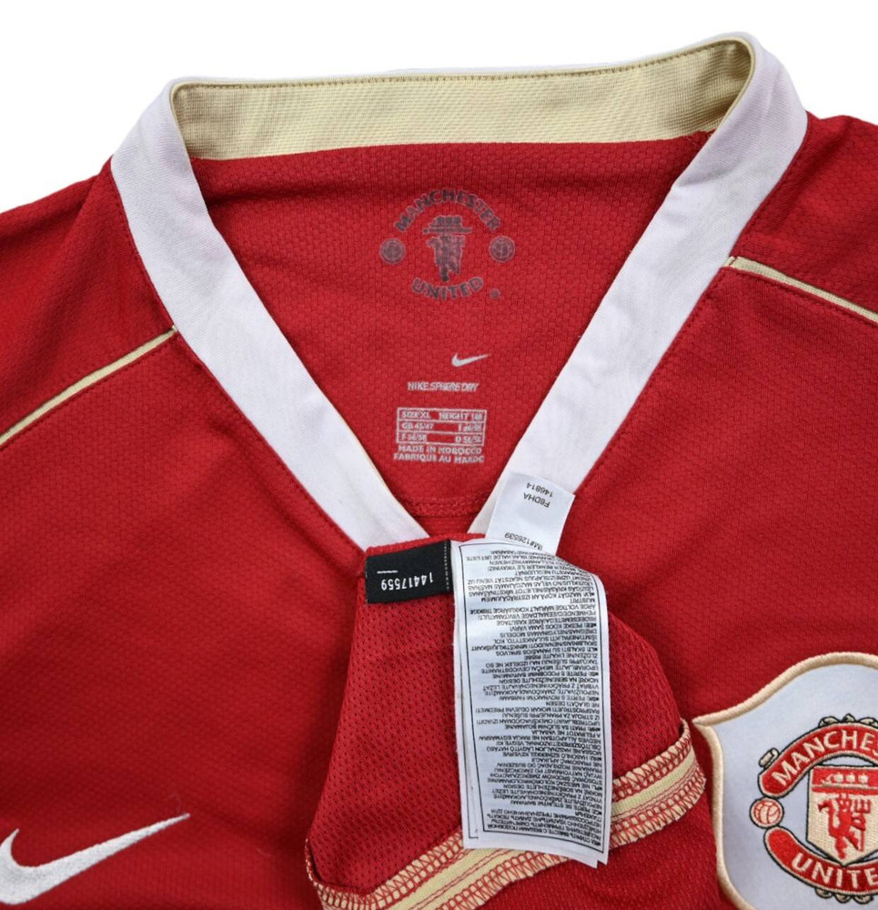 2006-07 MANCHESTER UNITED SHIRT XL