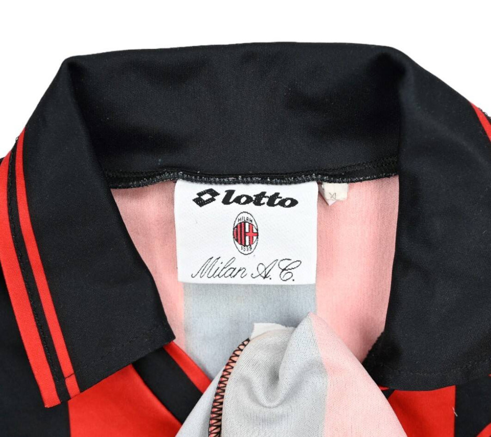 1995-96 AC MILAN *MALDINI* LONGSLEEVE XL. BOYS