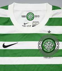 2012-13 CELTIC GLASGOW SHIRT M. BOYS