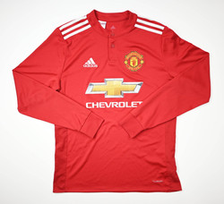 2017-18 MANCHESTER UNITED LONGSLEEVE XL. BOYS