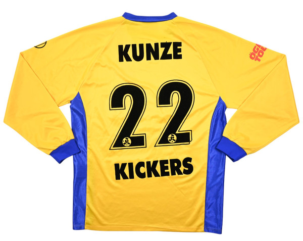 2002-03 STUTTGARTER KICKERS *KUNZE* LONGSLEEVE KOSZULKA XL